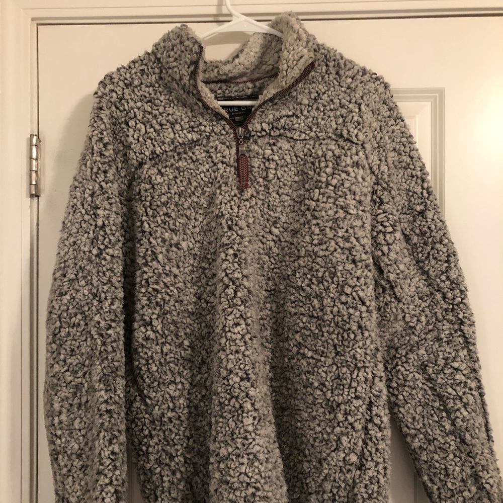 True Grit fleece pullover